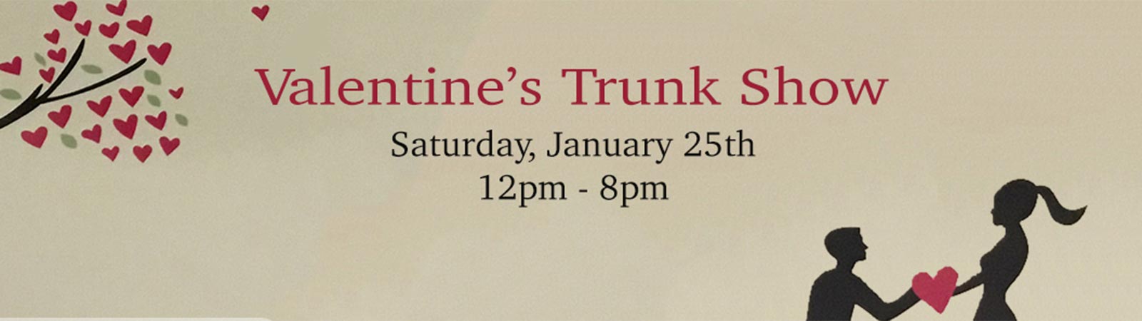 Valentine's Day Trunk Show at House Boutique