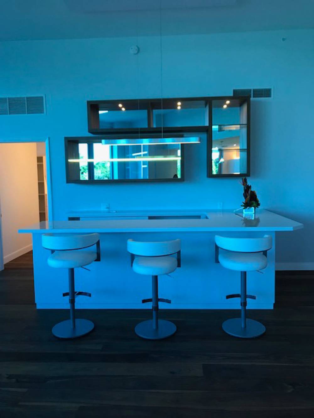 Custom-made bar